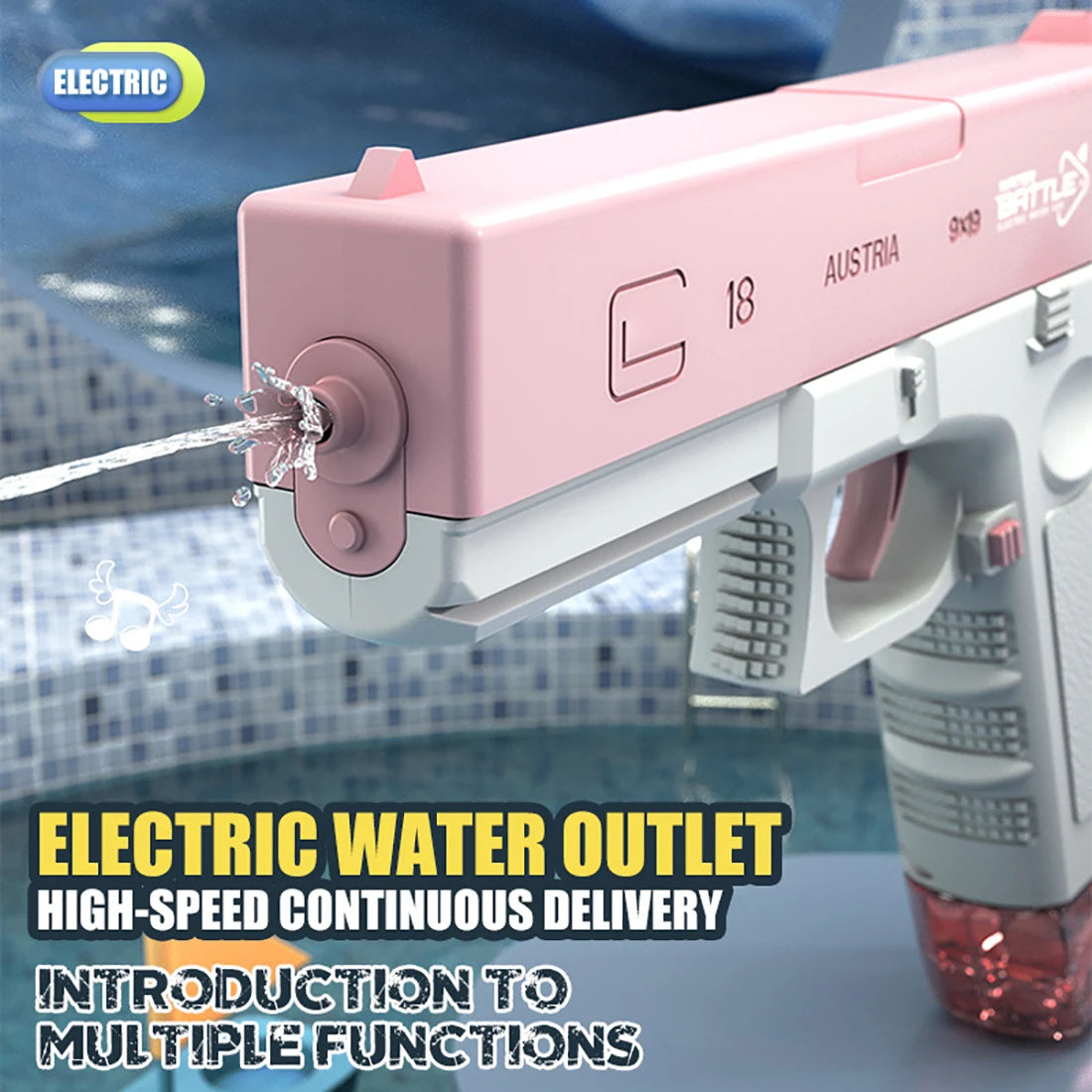 M416 AquaBlaster Electric Water Gun