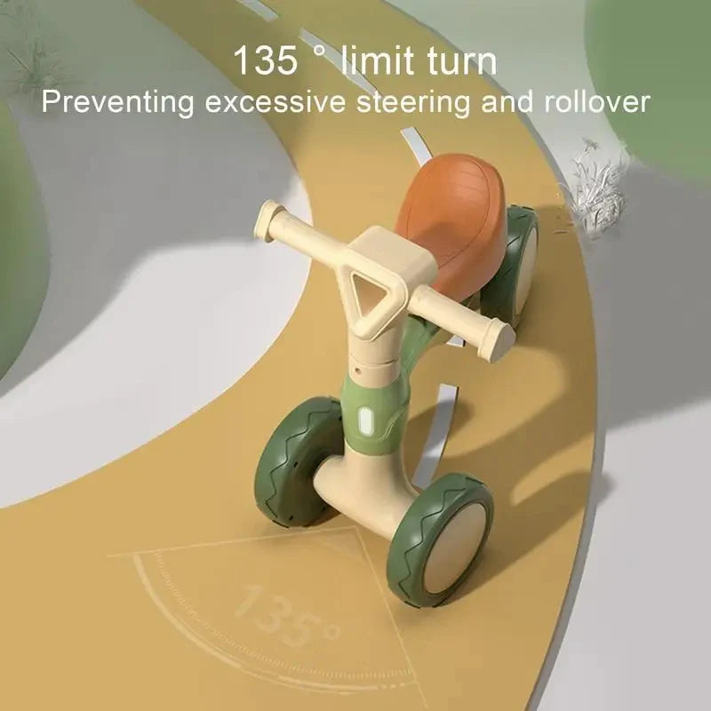 4Wheels Balance Bike for Kids